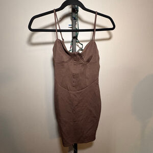 Women's‎ Target Brown Mini Dress XXS